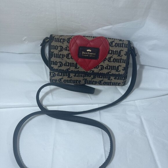 Juicy Couture Handbags - Juicy Couture Heart Breaker Mini Crossbody Bag